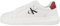 Calvin Klein Jeans Hombre Chunky Sole Sneaker Chunky Cupsole Monologo Zapatillas, Blanco (White/Merlot), 45