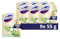 Domestos Aroma Lux White Rose & Tea Tree Oil Toilet Block toilet rim block fights bad odours for a fresh toilet 24/7 toilet freshener with highly concentrated fragrance oils 9x 55 g