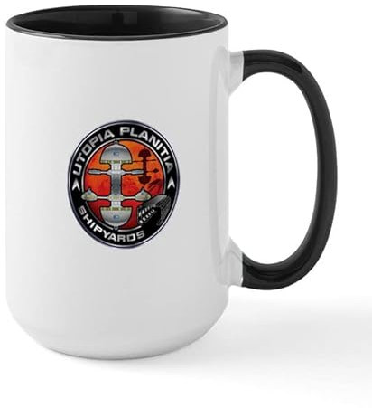 Star Trek: to Boldly Go große Tasse aus Keramik, Kaffeetasse, Teetasse, 425 ml