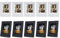 Mini-Bilderrahmen für Fujifilm Instax Mini 12/11/8/9/90/40/EVO, für Polaroid 3“ Filmfoto, 10 Stück (5 schwarz + 5 weiß)