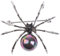 Halloween Schwarze Spinne Broschen Pins Punk Perle Strass Gothic Spinne Insekt Brosche Pin Schmuck Für Frauen Männer