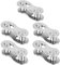 LICQIC Bike Chain Link, Bicycle Quick Connector Link, 3 Pair (6-7-8, 9, 10, 11, 12 Speed)