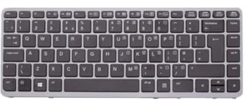 Clavier pour Ordinateur Portable for HP EliteBook 840 G2 Noir UK English Layout