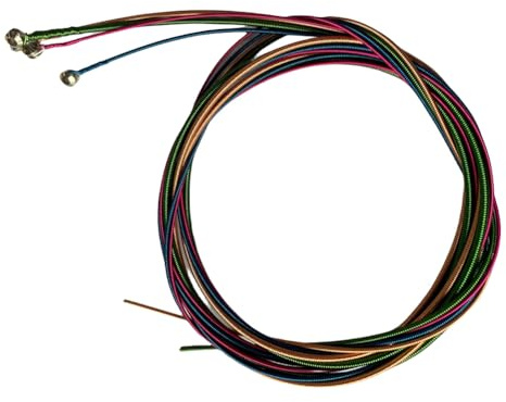 GIWFBQTR 4 String Electric Bass String Set Guitar Bass Strings Colorful Guitar Strings Replacement Accessories