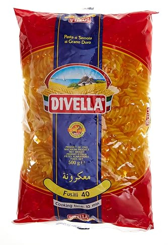 Nudeln, Pasta Divella Fusilli (24 X 500g)