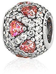 PANDORA Damen-Bead 925 Sterling Silber Zirkonia Mehrfarbig 791249CZS