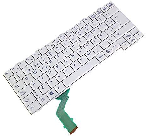 Fujitsu Keyboard White(Spanish) WIN8, FUJ:CP628478-XX