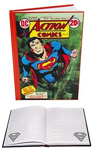 DC Comics Superman 3D Linsenraster Notebook