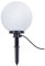 Reality Leuchten R57043001 Gartenleuchte, Plastik, E27, weiß