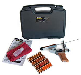 KME Precision Knife Sharpener System with 4 Gold Series Diamond Hones - Model KF-D4