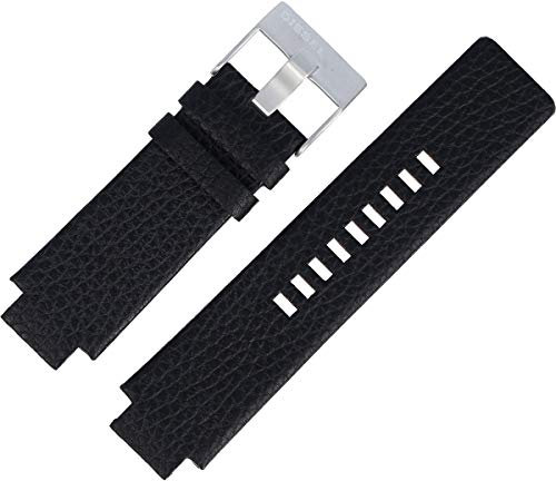 Diesel Uhrenarmband 18mm Leder Schwarz - DZ-1091