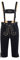 Gloria Wears Herren Trachten Lederhose Kniebund (60 Schwarz)