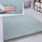 Paco Home Hochflor Teppich Wohnzimmer Schlafzimmer Shaggy Modern Flauschiger Fellteppich Weich Fell Imitat Kunstfell Einfarbig, Grösse:160x230 cm, Farbe:Türkis