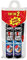 Lot de 2 Colles 100% matériaux Fixer sans percer - 290ml blanc - SADER