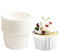 Spesh 50 Stücke Papier Backförmchen Muffinform Papier Cupcake Wrapper Paper Cups Einweg-Backbecher für Muffinform Bronnie Cupcake(Weiß)