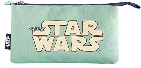 Grupo Erik: Astuccio Star Wars | Astuccio Star Wars 3 scomparti e cerniera, Astuccio Star Wars Scuola - The Mandalorian, Star Wars Cancelleria, Star Wars Gadget