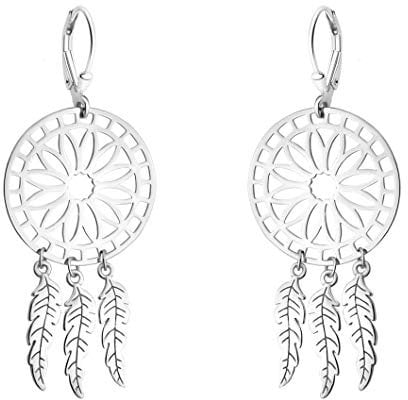 SOFIA MILANI - Damen Ohrringe 925 Silber - Traumfänger Ohrhänger - 20939