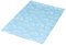 1buy3 Jersey Stoff Gemustert zum nähen | 92% Baumwolle, 8% Elasthan | Kinderstoff | Baumwolljersey | Muster: Babyclouds | 50cm x 160cm | Grundpreis je m² = €9,99