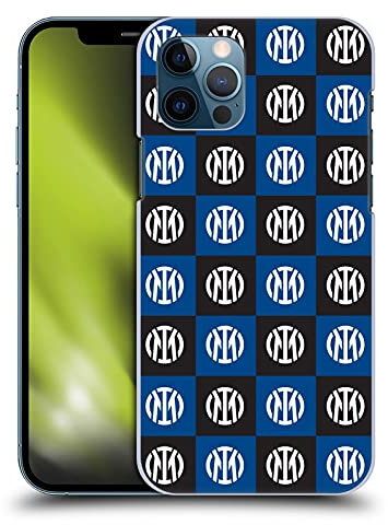 Head Case Designs Offizielle Zugelassen Inter Milan Wappen Muster Harte Rueckseiten Handyhülle Hülle Huelle kompatibel mit Apple iPhone 12 / iPhone 12 Pro