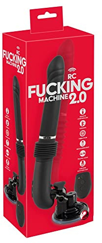 You2Toys RC F-Machine 2.0 - starke Maschine, mit 7 Vibations- und 3 Stoßmodi, in Schwarz | 1er Pack