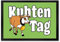 speecheese Kuhten Tag Fußmatte in 35x50 cm in grün mit Kuh zum Thema Bauernhof besonderer Fußabtreter um den Hausflur zu dekorieren für Liebhaber von Kuh Milch Bauer Willkommen