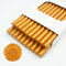 Ioggtser 20PCS Mini Glue Gun Wax Seal Stick for Seal Stamp, Sealing Sticks for Wedding Invitations, Cards, Envelopes (Amber Gold)