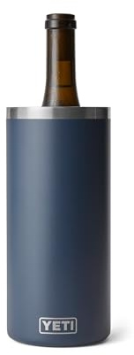 YETI Rambler Wine Chiller, Fits Most Wine Bottles, Navy