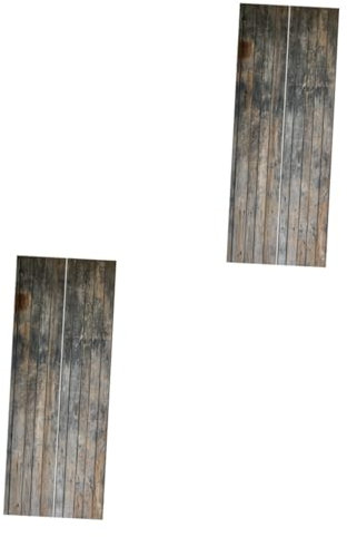 2 Paar Tür Aufkleber Vorbau Dekorative Wand Pvc 3d