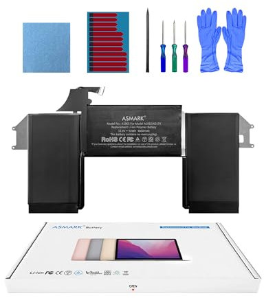 ASMARK Macbook Air A2179 Battery Replacement for 13-inch A2179(2020) A1965 Battery