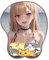 My Dress-Up Darling Anime 3D Silicone Cute Soft Mouse Pad Gaming Office PC Desk Mouse Pad Supplies PC Accessories Office Mouse Pad with Wrist Support