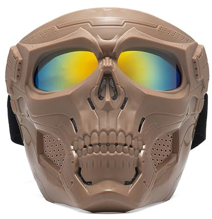 KAHDGSS Lunettes de protection amovibles pour moto, coupe-vent, anti-rayures