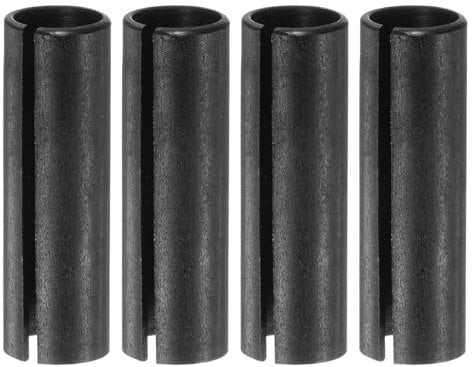 sourcing map Router Collet Chuck Driver Adapter 8mm (5/16) to 6.35mm(1/4) Carbon Steel CNC Engraving Bit Router Converter for Woodworking Engraving Machine Tool 4pcs