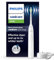 Philips Sonicare 5500 elektrische Zahnbürste, Schallzahnbürste mit 1 Intensitätsstufe, Andruckkontrolle, EasyStart, SmarTimer und BrushPacer, Weiß, Modell HX7110/01 [Neue Technologie]