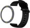 Blueshaweu Bezel Styling Kompatibel mit CMF by Nothing Watch Pro 2, Ersetz Lünette Ring Kratzfest Edelstahl Schutz Kompatibel für CMF Watch Pro 2 (Armband+grau-grün)