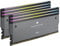 CORSAIR Dominator Titanium DDR5 RGB Lichtverstärkungs-Kit – 2X Module – 0GB RAM – CORSAIR iCUE-Kompatibel – Grau