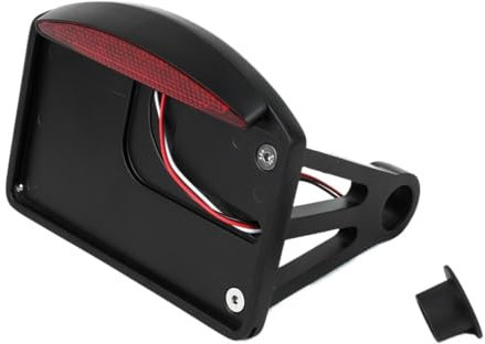 DUSHUO Number Plate Holder For H&arley For Sportster For Dyna For Softail Motorcycle License Plate Taillight Side Mount Bracket Holder
