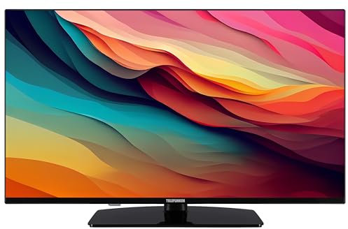 Telefunken Televisor de 40 pulgadas XF40N750M Full HD TV con pantalla de 102 cm y sintonizador triple integrado, LED TV negro