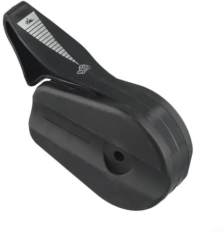 Jonikuper Interruptor de mango del acelerador, para cortacésped, kit de repuesto de manija de palanca de control del acelerador, mejora la experiencia de corte (negro)