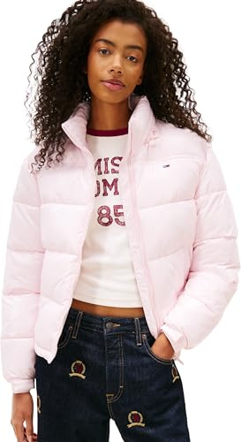 Tommy Jeans Damen Tjw Pckbl Hd Ess Pffr Shiny Ext Dw0dw22039 Puffer Jacket (1er Pack)