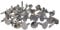 Clout Nail 15mm Galvanised Roof Shed Felt Clout Head Nails for DIY, Crafts & Woodworking Pack of 1kg