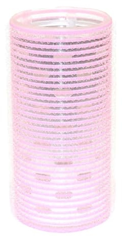 XPJYUA Haarwalzen Lockenwickler, verlängert, Aluminiumblech, Kunststoff, Magie, selbstklebend, Lockenwickler, Air Bangs, Lockenwickler, Friseursalon(Pink)