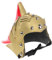 COLLBATH Ancient Helmet with Adjustable Chin Strap Historical Costume Hat for Halloween Cosplay and Dress Up Events