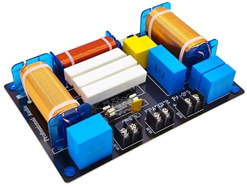 Ksikdeg Frequenzteiler 3 Wege HiFi Crossover Filter Verteiler Lautsprecher Modul Platine PA-315 Einstellbare High Low Crossover