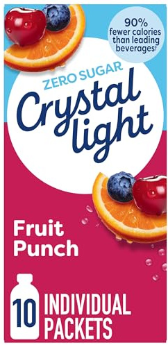 Crystal Light On The Go Fruit Punch Drink Mix - ( Single Box )