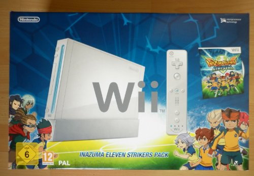 Console Nintendo Wii blanche - 'Inazuma Eleven : Strikers' série limitée