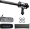 BOYA News Gathering Interview Shotgun Microphone XLR for Canon, BY-BM6060 Pro Broadcast-Quality Boom Mic with Windscreen & Shock Mount for Canon 6D Nikon D800 Sony Camcorders YouTube Video