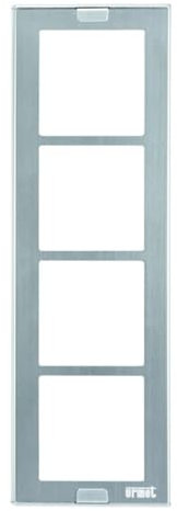 Urmet 1148/64 Cornice con Telaio, Squadrata, 4 Moduli