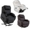 Cavendish dual motor electric riser and recliner chair - choice of colours rise and recline (Black)