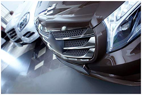 tuning-art 3308 Edelstahl Auto Grill Leisten Set passend für Mercedes Vito Viano W447
