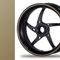 NEW! Felgenrandaufkleber Classic Style Auto Motorrad Felgenaufkleber (6mm, matt gold)